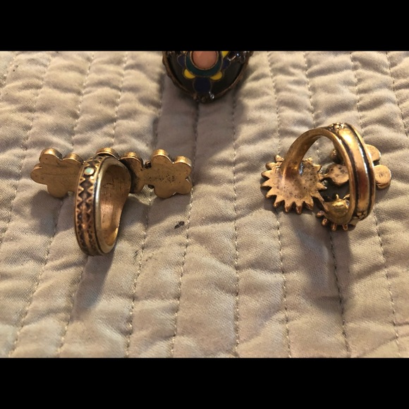 3 Lucky Brand Rings sz 7 - Picture 3 of 3